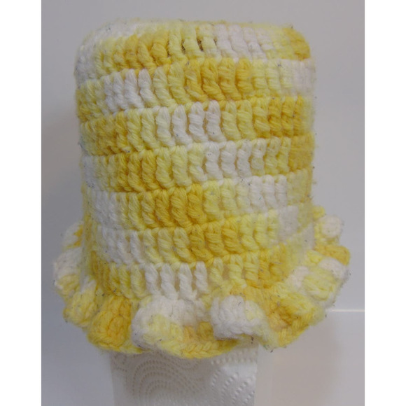 Bathroom Crotched Toilet Paper Cover Topper Decoration Handmade Tissue Vintage - Picture 3 of 7